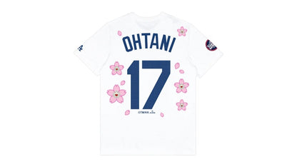 Nike x Takashi Murakami x MLB World Tour Tokyo Series 2025 Shohei Ohtani Dodgers S/S Tee White