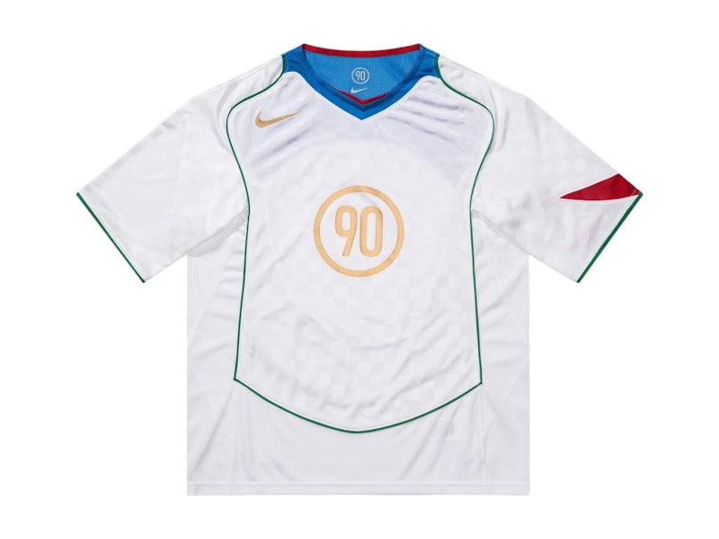 Nike x Total 90 Dri-Fit Soccer Jersey White/Italy Blue