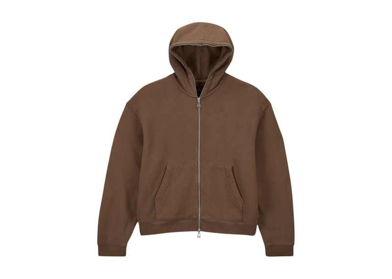 Jordan x Travis Scott Full-Zip Hoodie Brown