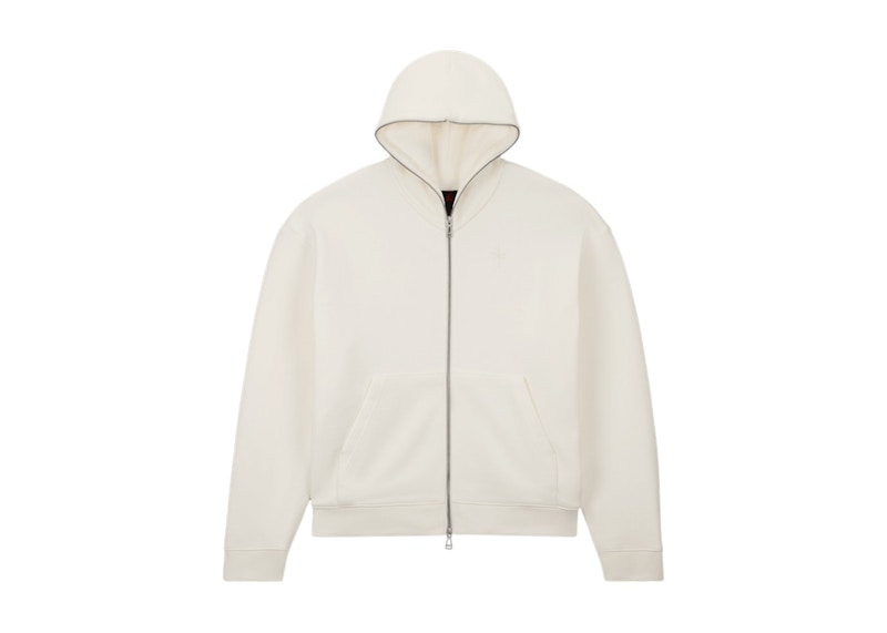 Jordan x Travis Scott Full-Zip Hoodie White