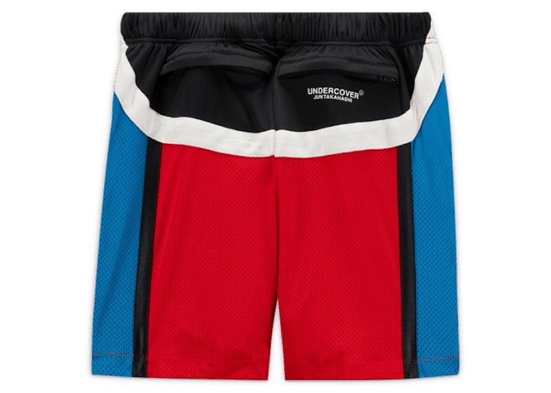 Nike x Undercover Mesh Shorts Red/Black/Blue