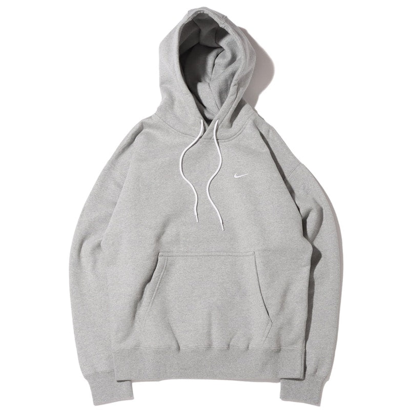 Nike Lab Solo Swoosh Fleece Hoodie (Asia Sizing) Dark Grey Heather