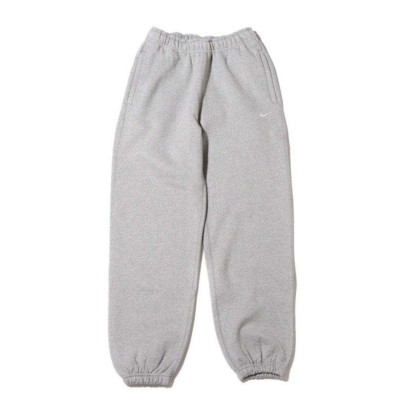 Nike Lab Women's Solo Swoosh Fleece Sweatpants (Asia Sizing) Dark Gray Heather