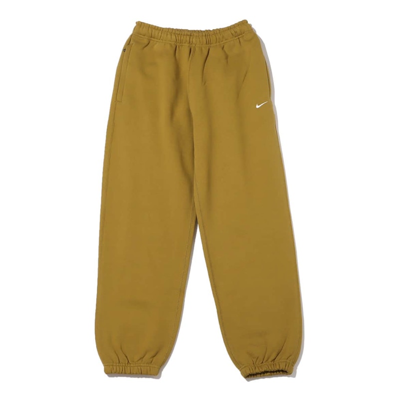 Nike Lab Women's Solo Swoosh Fleece Sweatpants (Asia Sizing) Desert Moss