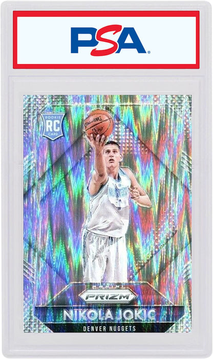 Nikola Jokic 2015 Panini Prizm Rookie Flash #335 (PSA or BGS Graded)