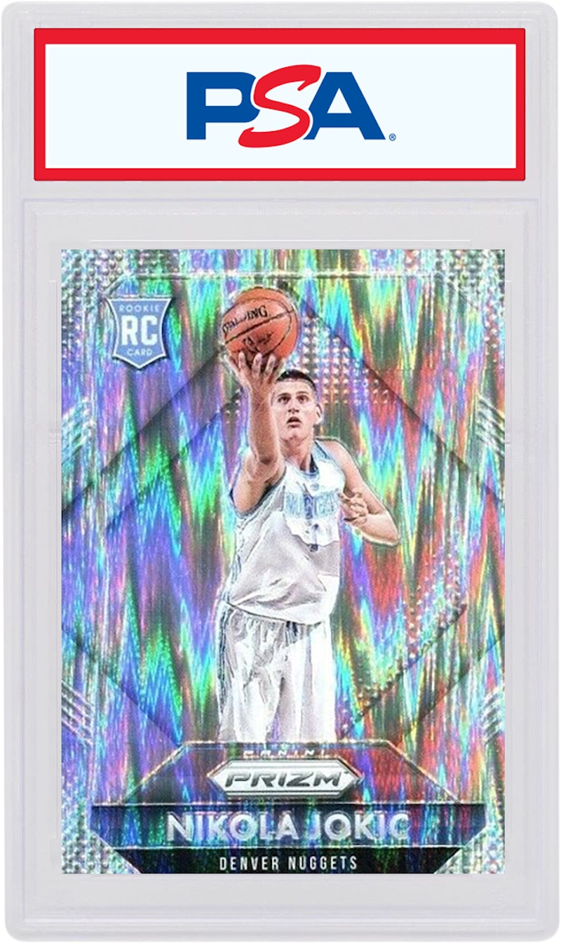 Nikola Jokic 2015 Panini Prizm Rookie Flash #335 (PSA or BGS Graded)