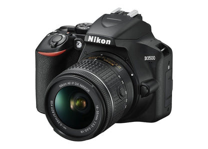 Nikon D3500 24.2MP DSLR Camera with AF-P 18-55mm VR Lens & 70-300mm Dual Zoom Lens Kit 1588