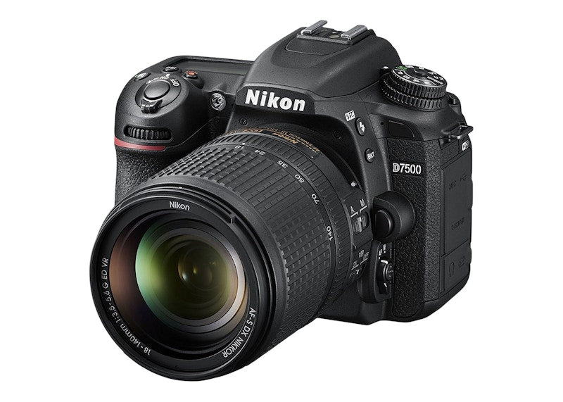 Nikon D7500 20.9MP DX-Format Digital SLR Camera + AF-S 18-140mm f/3.5-5.6G ED VR Lens 1582