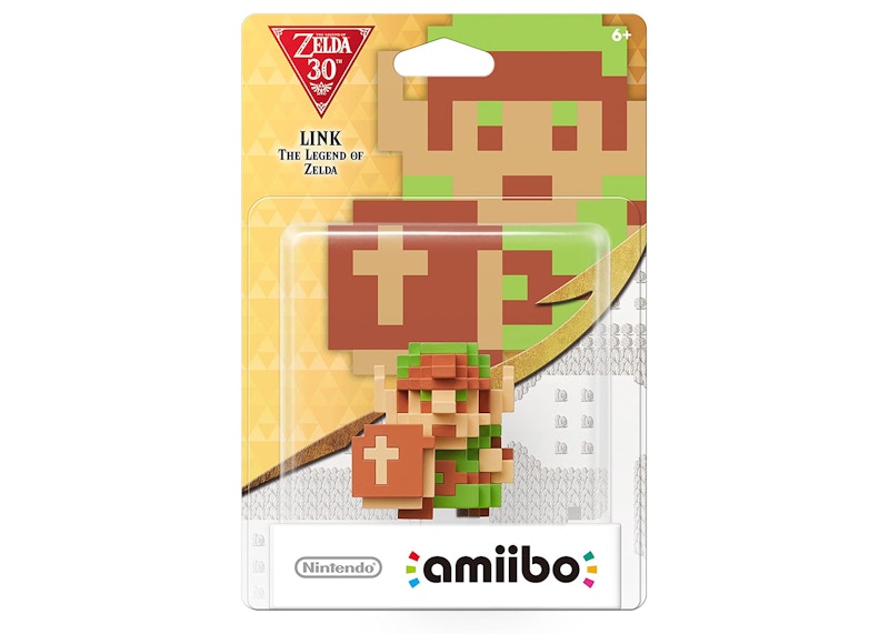 Nintendo 30th Anniversary Link The Legend of Zelda (Pixel) amiibo