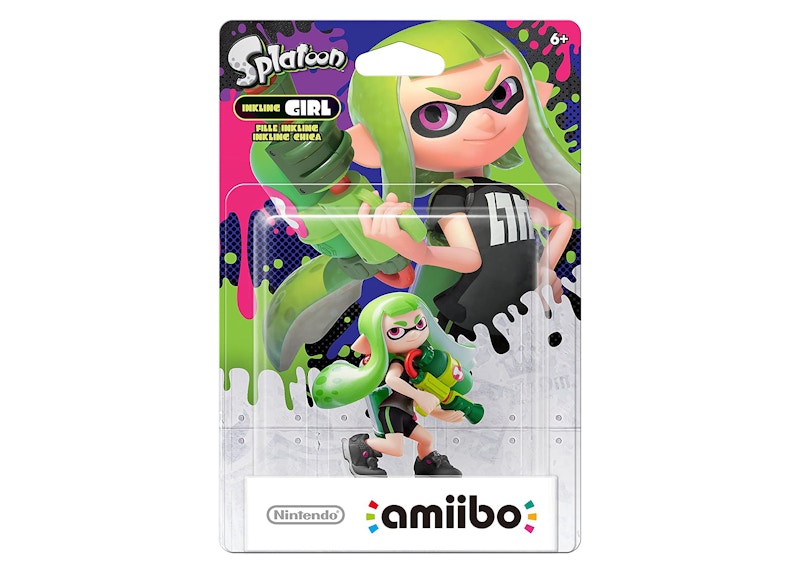 Nintendo Splatoon Inkling Girl amiibo Green