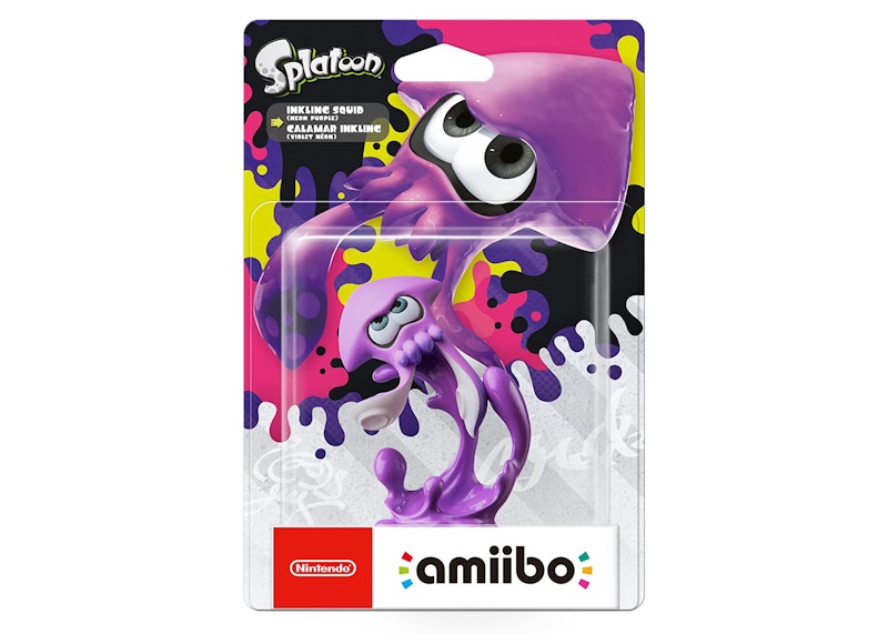 Nintendo Splatoon Inkling Squid amiibo Purple