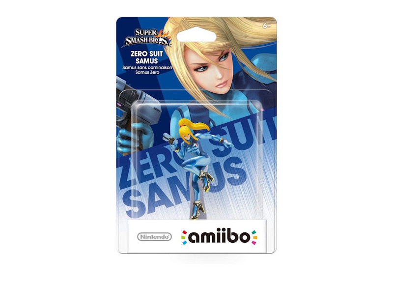 Nintendo Super Smash Bros Zero Suit Samus amiibo