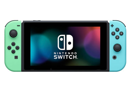 Nintendo Switch Animal Crossing: New Horizons Edition Console HADSKEAAA Blue/Green