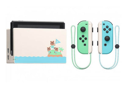 Nintendo Switch Animal Crossing: New Horizons Edition Console HADSKEAAA Blue/Green