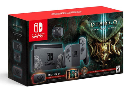 Nintendo Switch Diablo III Eternal Collection Console Bundle HACSKGALK Grey