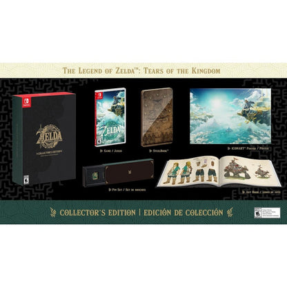 Nintendo Switch Legend of Zelda: Tears of the Kingdom Collector's Edition Video Game (ENG Version)