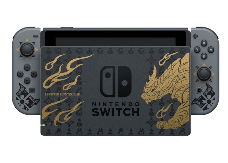 Nintendo Switch Monster Hunter Rise Deluxe Edition System HADSKGALG Grey