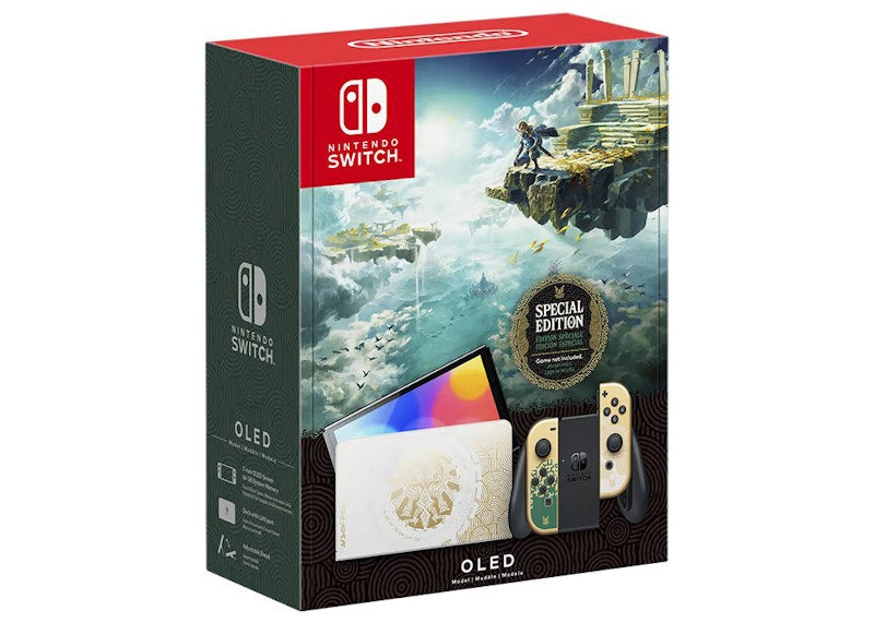 Nintendo Switch OLED The Legend of Zelda: Tears of the Kingdom Edition Console