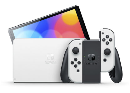 Nintendo Switch OLED with Pro Controller and The Legend of Zelda: Breath of the Wild Game Bundle NS-HEGSKAAAA White