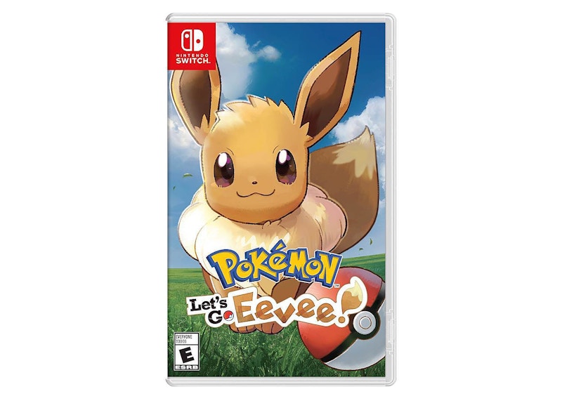 Nintendo Switch Pokemon Lets Go Evee Video Game