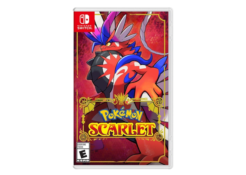 Nintendo Switch Pokemon Scarlet Video Game