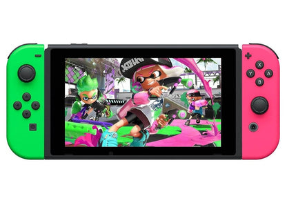 Nintendo Switch Splatoon 2 Console HAC-001 Neon Pink/Neon Green