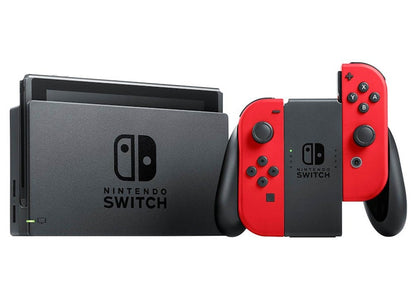 Nintendo Switch Super Mario Odyssey Console Bundle HACSKADLC Red