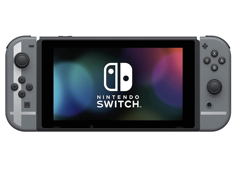 Nintendo Switch Super Smash Bros. Ultimate Edition Console HACSKAELE Grey