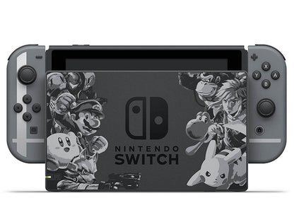 Nintendo Switch Super Smash Bros. Ultimate Edition Console HACSKAELE Grey