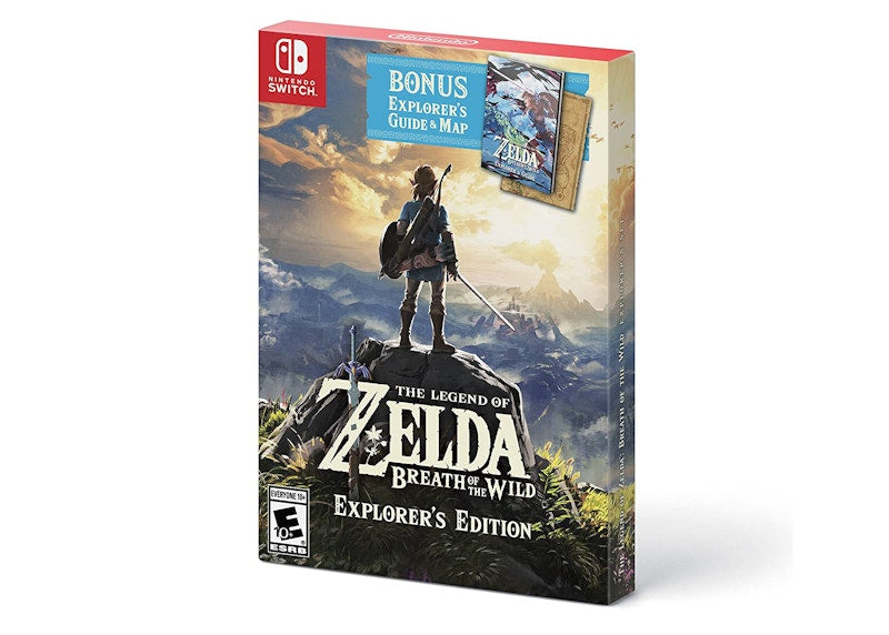 Nintendo Switch The Legend of Zelda: Breath of the Wild Explorer's Edition Video Game