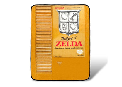 Nintendo The Legend of Zelda Gold Cartridge Lightweight Blanket