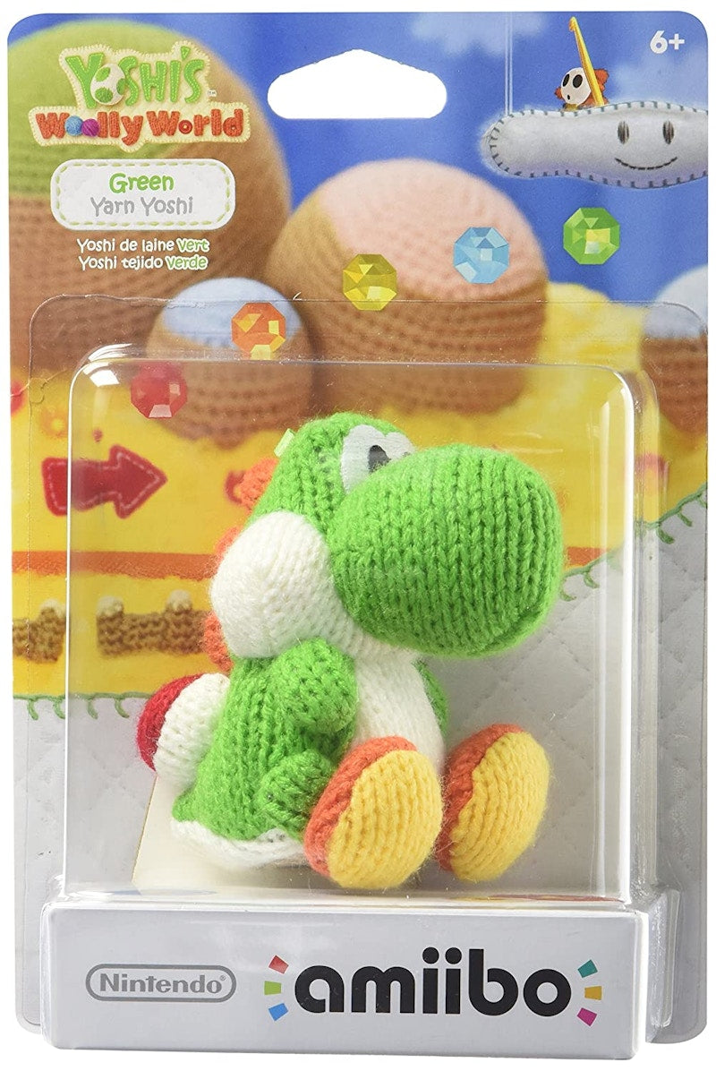 Nintendo Yoshi's Woolly Wold Green Yarn Yoshi amiibo