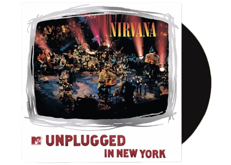 Nirvana MTV Unplugged In New York 2XLP Vinyl Black