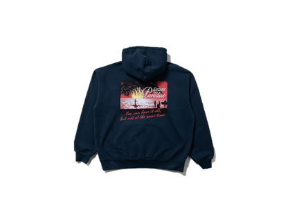 No Vacancy Inn Escape To Paradise Hoodie Navy