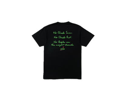 No Vacancy Inn Heaven Or Las Vegas Tee Black