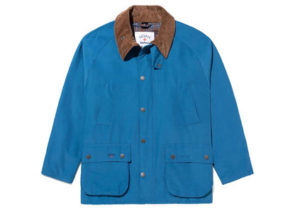 Noah Barbour 60/40 Bedale Jacket Light Blue
