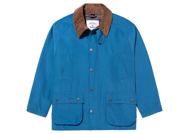 Noah Barbour 60/40 Bedale Jacket Light Blue