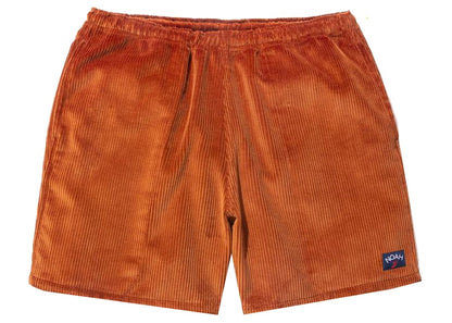 Noah Corduroy Running Shorts Cinnamon
