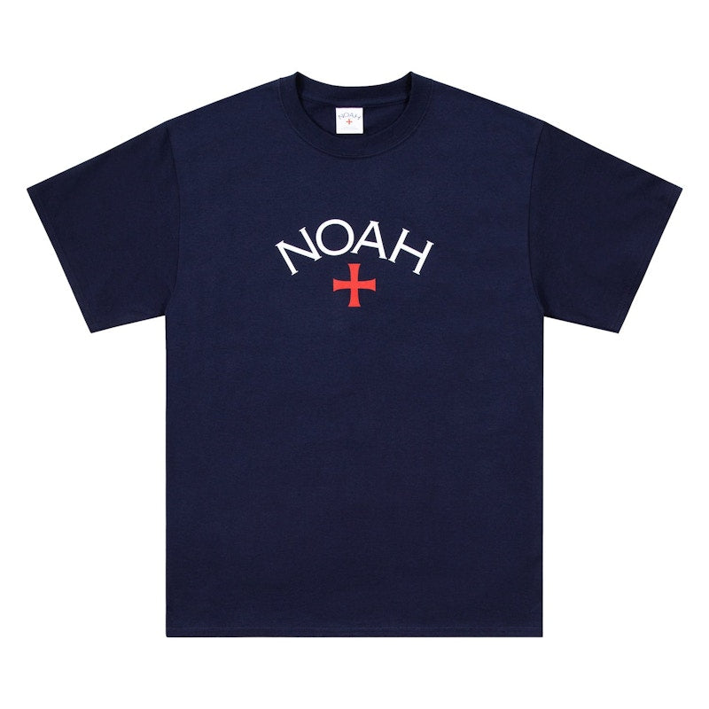 Noah Core Logo Tee Deep Navy