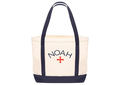 Noah Core Logo Tote Tan/Blue