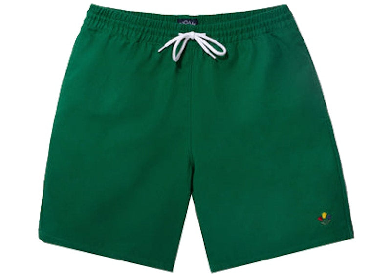 Noah Cotton Twill Shorts Kelly Green