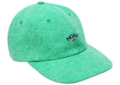 Noah Recycled Canvas Core Logo 6-Panel Emerald