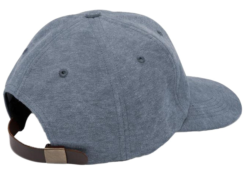 Noah Recycled Canvas Core Logo 6-Panel Navy