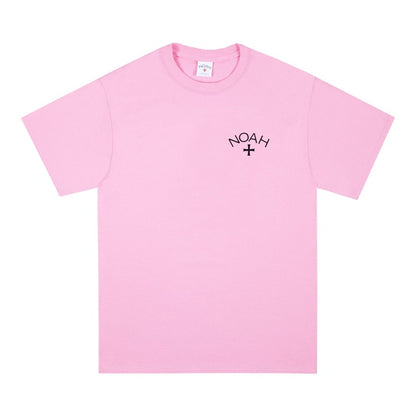 Noah Summer Core Logo T-shirt Neon Pink