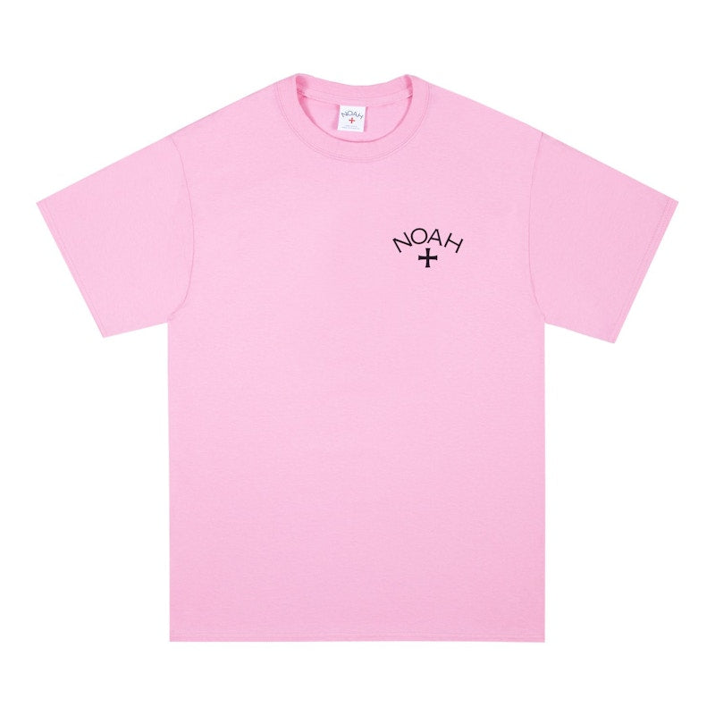 Noah Summer Core Logo T-shirt Neon Pink