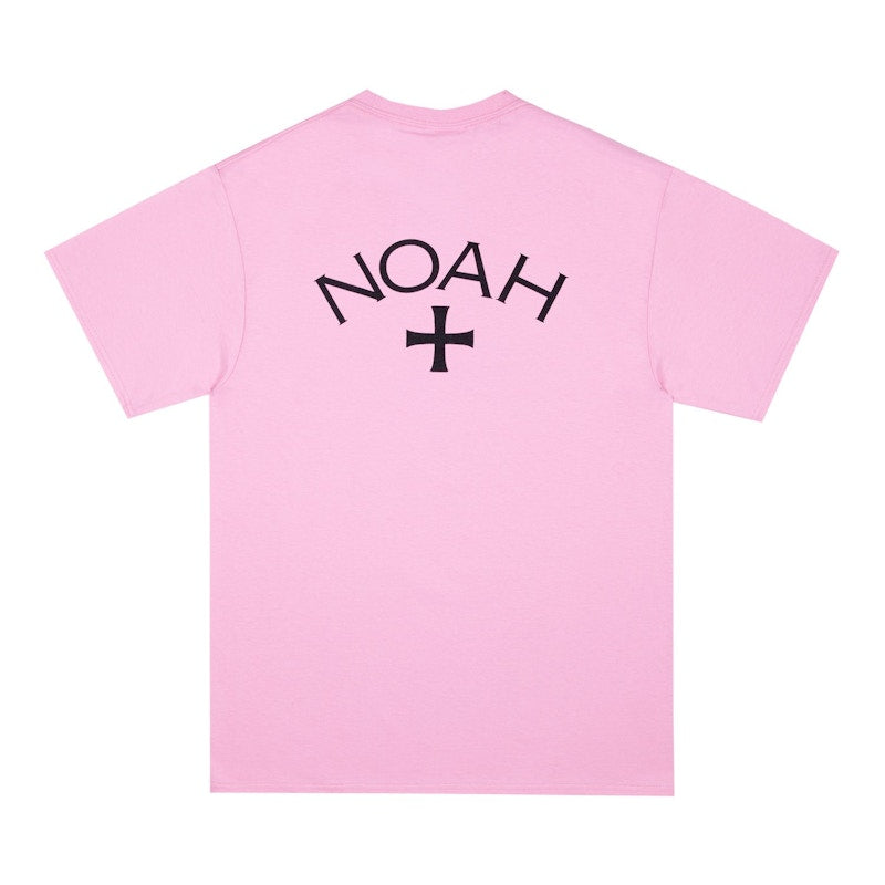 Noah Summer Core Logo T-shirt Neon Pink