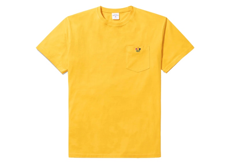 Noah Tulip Pocket Tee Gold