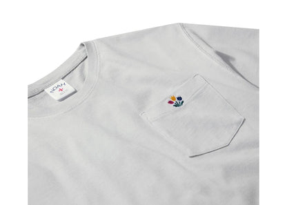 Noah Tulip Pocket Tee Pale Grey