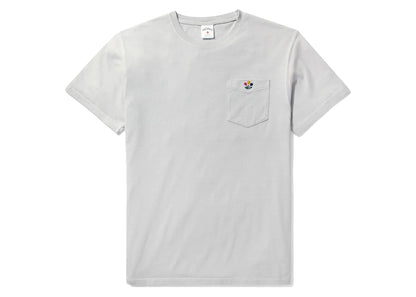 Noah Tulip Pocket Tee Pale Grey