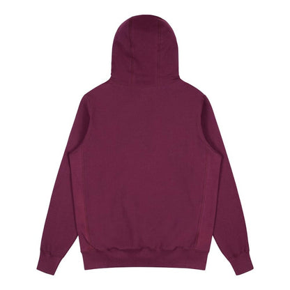 Noah Winged Foot Embroidered Hoodie Burgundy